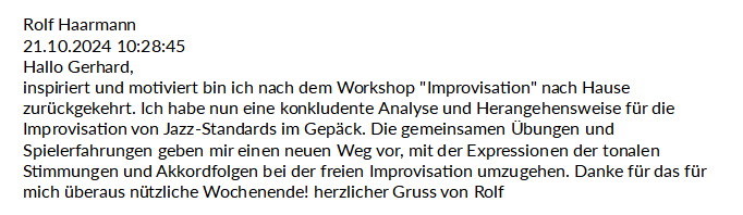 Was Teilnehmer sagten. Was Teilnehmer sagten.